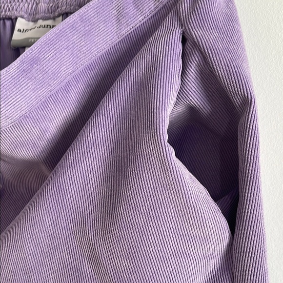 Purple Straight-Leg Pants - Picture 4 of 4